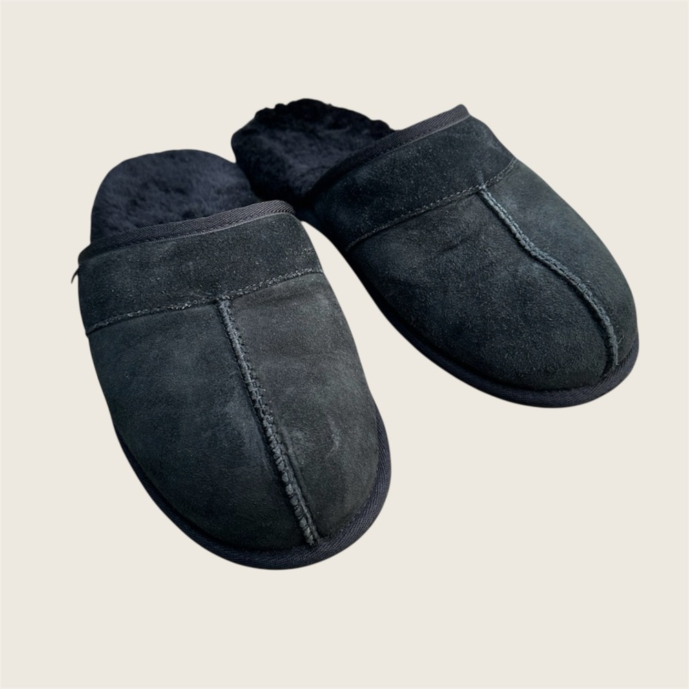 Men's Ugg Black Slippers